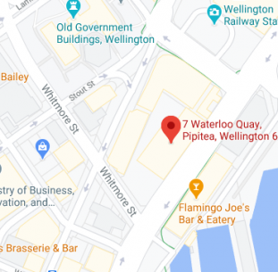 Street map of Wellington office location